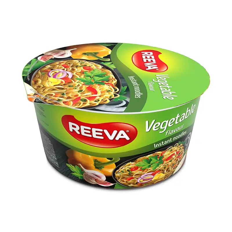 Nudlar Vegetarisk 24 x 75 g från Reeva | #162083 | Färdiglagade måltider
