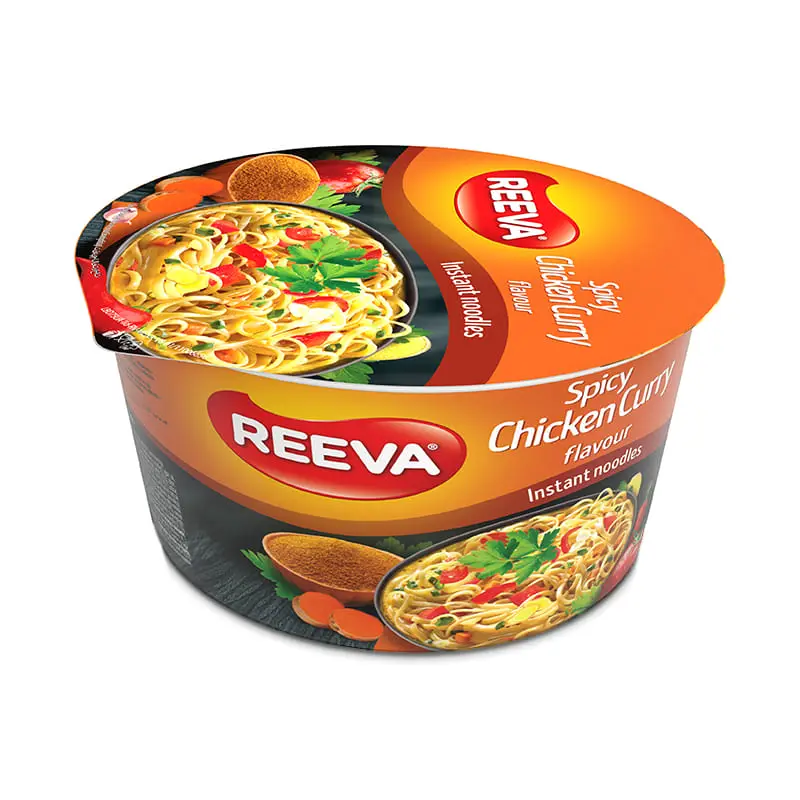 Nudlar Stark Kyckling 24 x 75 g från Reeva | #162084 | Färdiglagade måltider