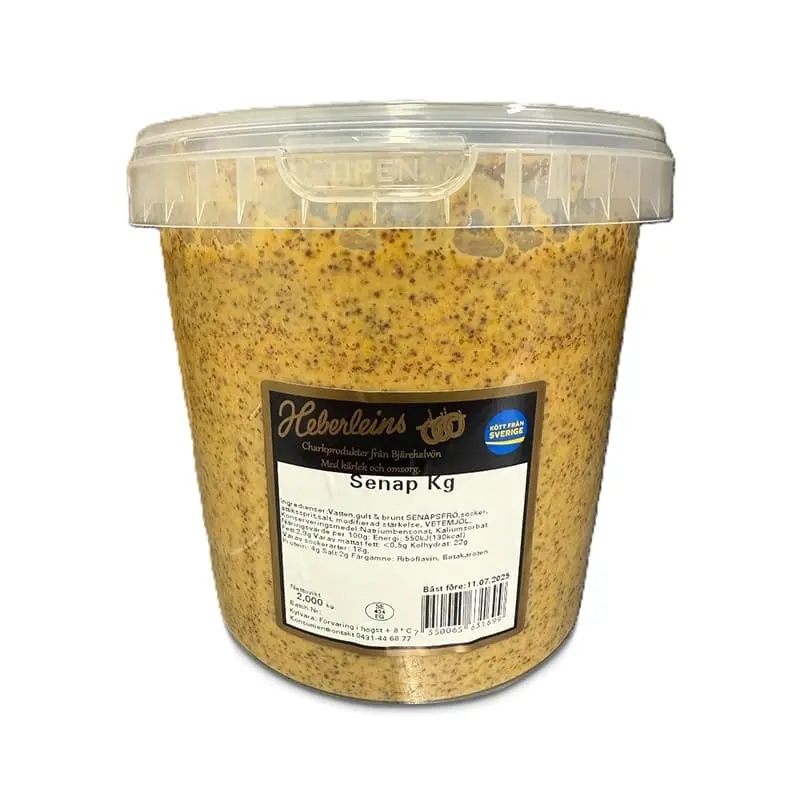 Hotellsenap 2 kg från Heberleins | #1698 | Senap