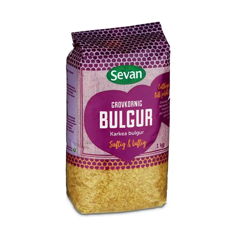 Bulgur Grovkornig 8 x 1 st från Sevan | #170034 | Ris & Gryn