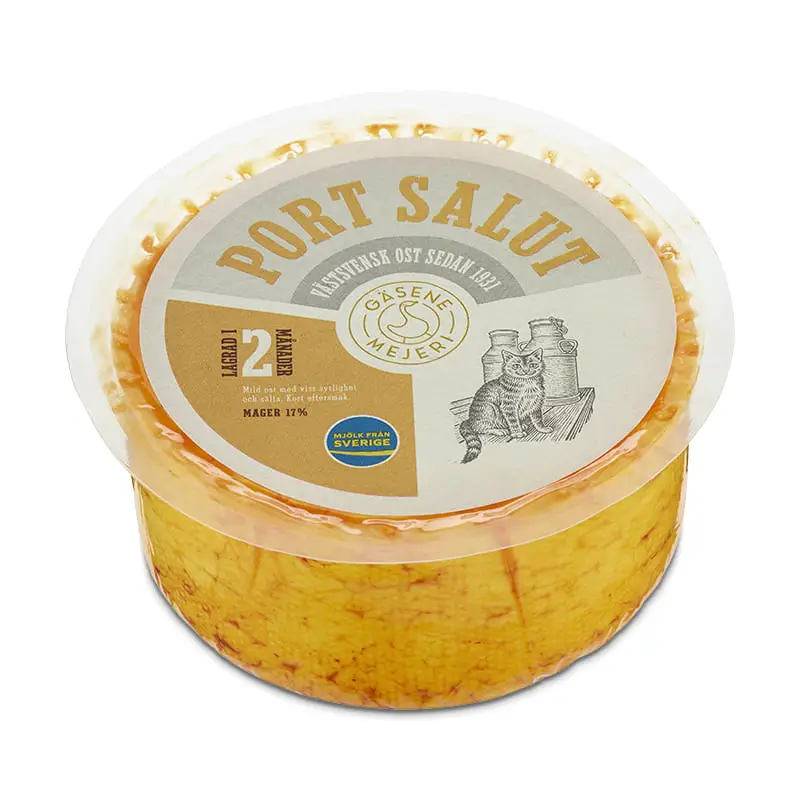 Port Salut 17% 10 x 1 kg från Gäsene Mejeri | #17214 | Ost