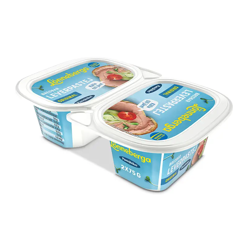 Bredbar Leverpastej Original 2-pack 150 g från Pastejköket | #180100 | Leverpastej & Sylta