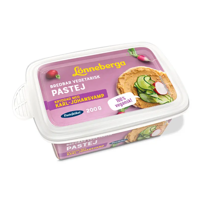 Vegetarisk Pastej 12 x 200 g från Pastejköket | #180120 | Leverpastej & Sylta