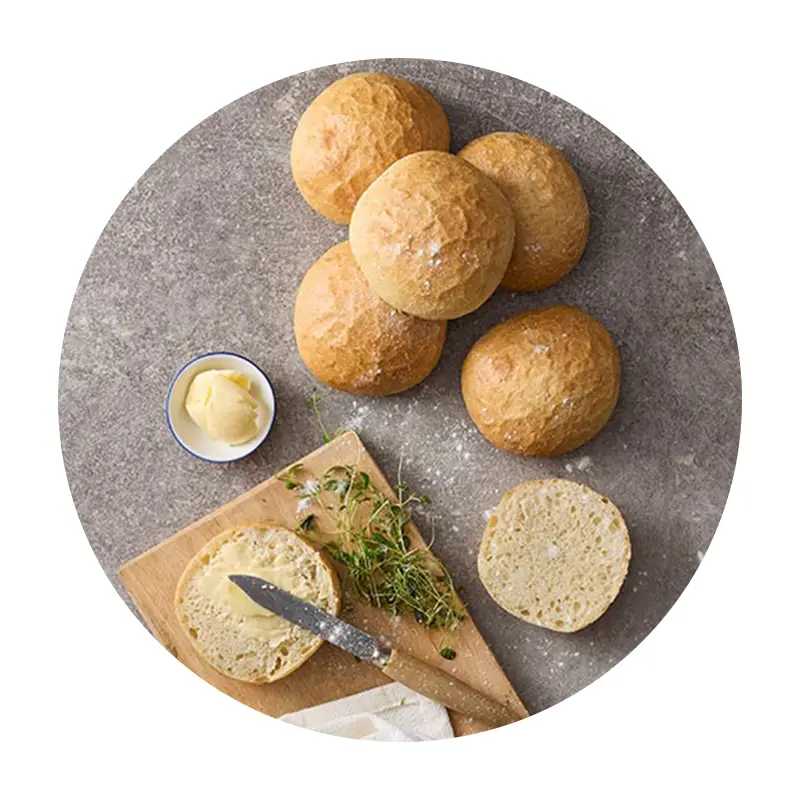 Fralla Ljus 50 x 80 g från Dafgårds | #1881 | Frallor & Portionsbröd