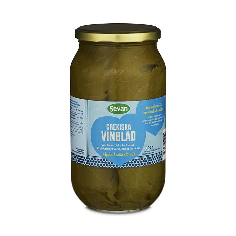Vinblad i Lag 12 x 800 g från Sevan | #190035 | Grönsakskonserv