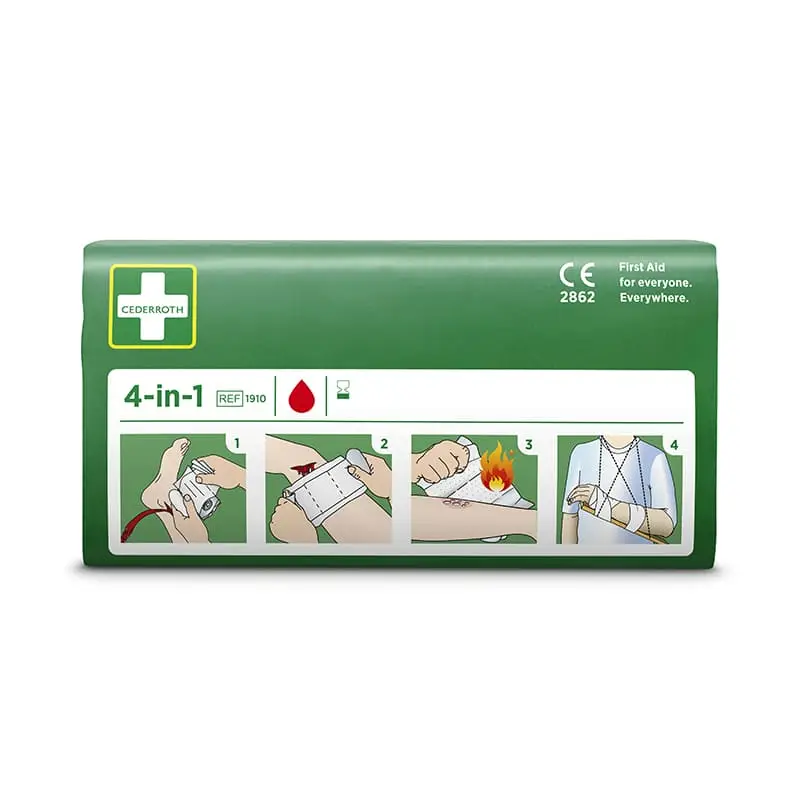 4-in-1 Blodstoppare 1 st från Cederroth | #1910 | Första Hjälpen