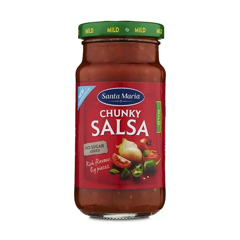 Chunky Salsa Mild 12 x 230 g från Santa Maria | #200086 | Sås