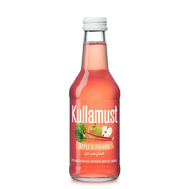 Äpple & Rabarber 20x25cl från Kullamust | #2001110 | Must