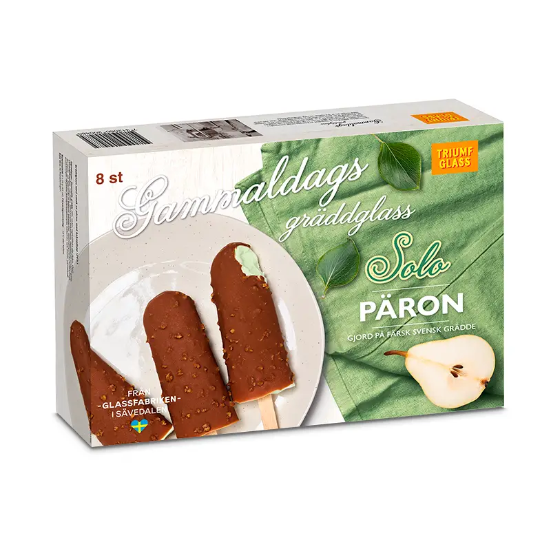 Solo Päron Pinnglass 8-Pack 5 x 8 st från Triumf Glass | #20048 | Pinnglass