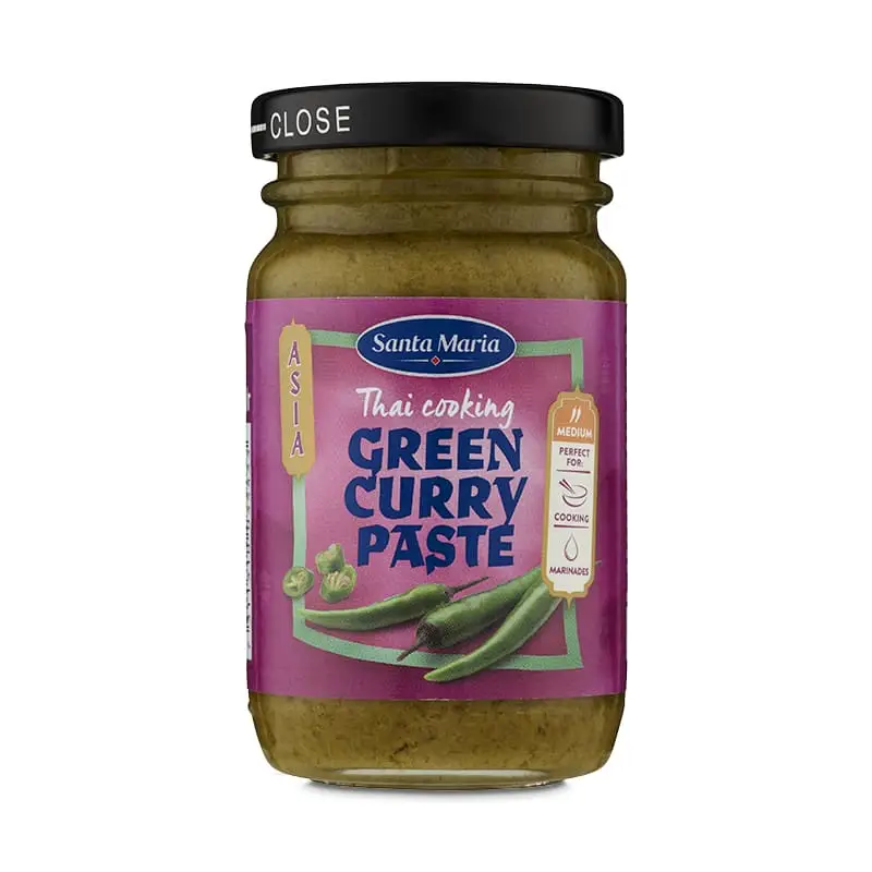 Green Curry Paste 10 x 110 g från Santa Maria | #200526 | Paste