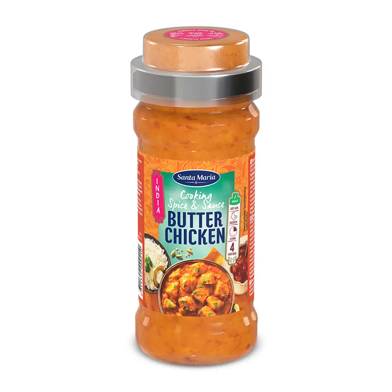 Spice Butter Chicken Cooking Sauce 6 x 360 g från Santa Maria | #200921 | Sås