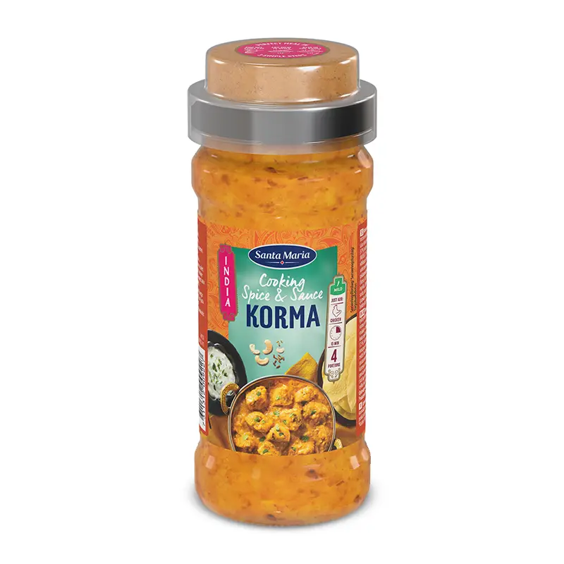 Spice Korma Cooking Sauce 6 x 360 g från Santa Maria | #200922 | Sås