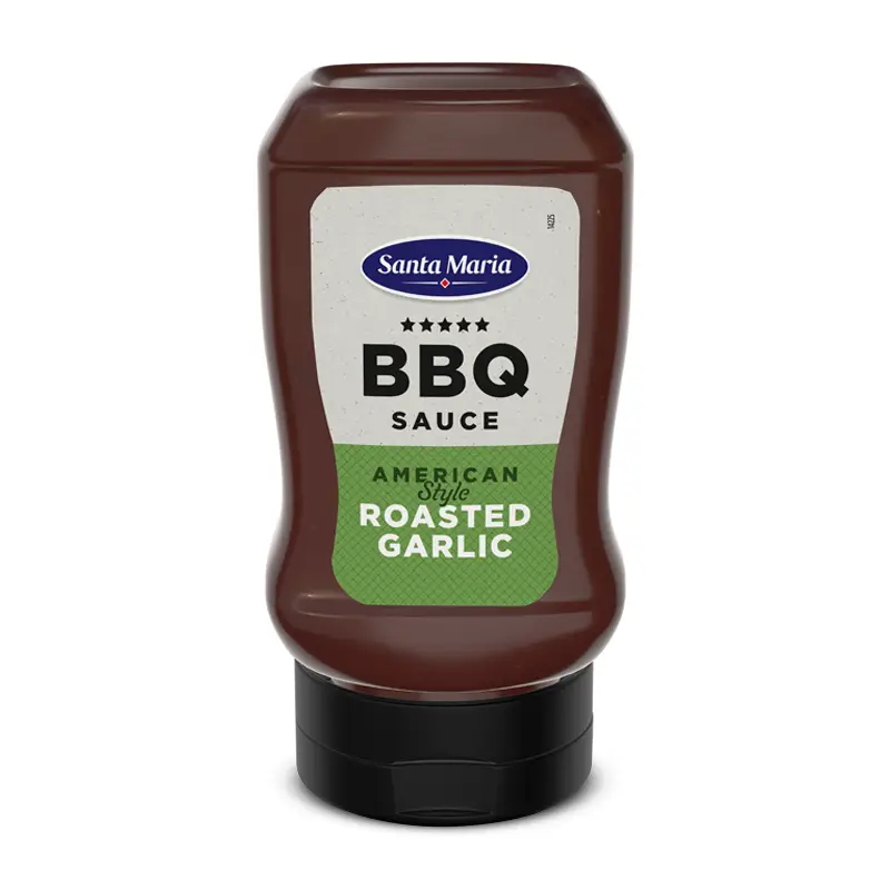 BBQ Sauce Roasted Garlic 12 x 325 g från Santa Maria | #200941 | Sås