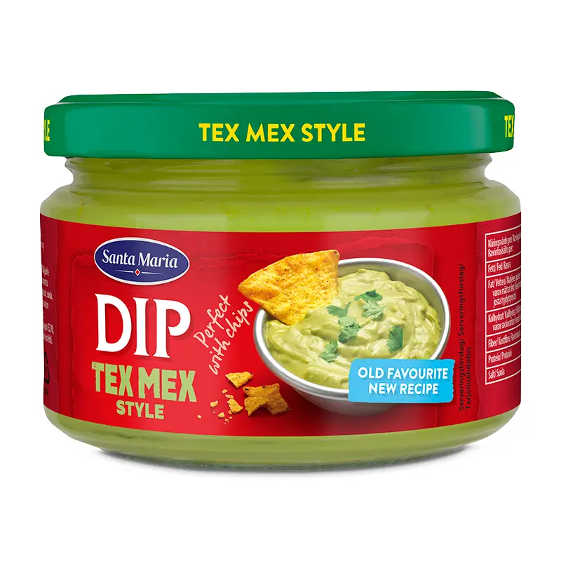Dip Tex Mex Style 12 x 250 g från Santa Maria | #200961 | Sås
