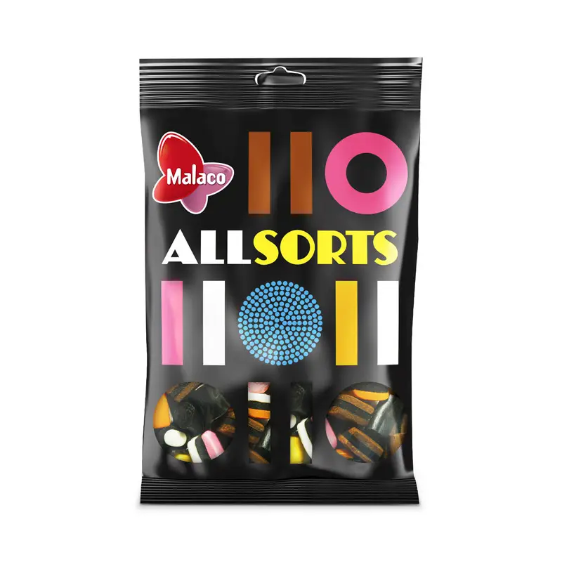 Engelsk Lakritskonfekt 15 x 400 g från Malaco | #1000097B | Godis
