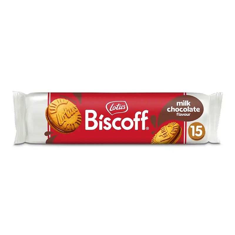 Biscoff Sandwich Milk Choc 9 x 150 g från Biscoff | #20635 | Kakor & Söta kex