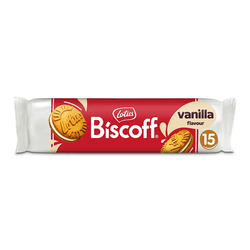 Biscoff Sandwich Vanilla 9 x 150 g från Biscoff | #20637 | Kakor & Söta kex