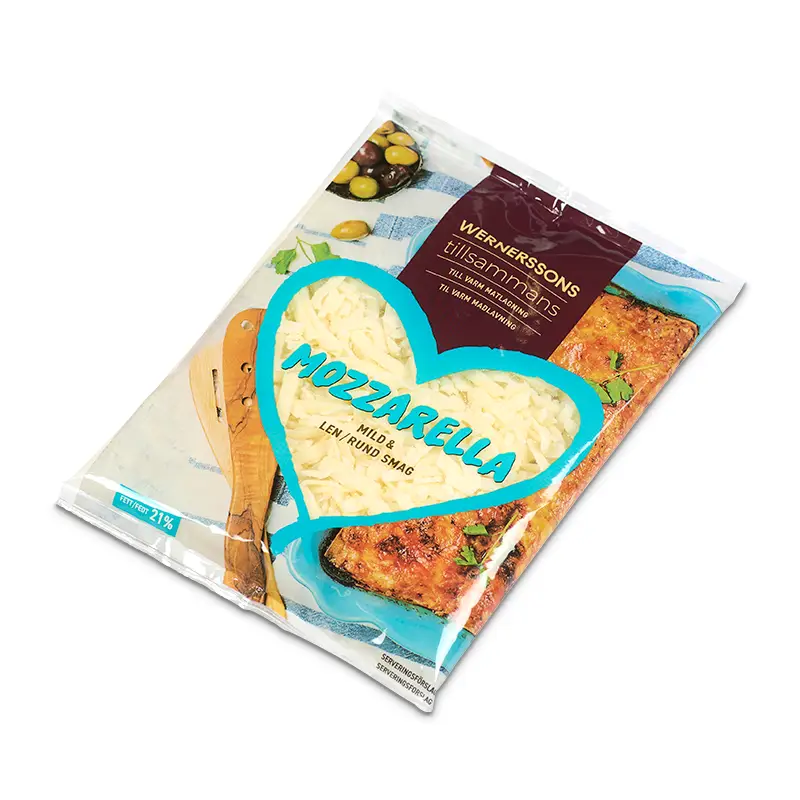 Riven Mozzarella 14 x 150 g från Wernerssons Ost | #20657 | Ost