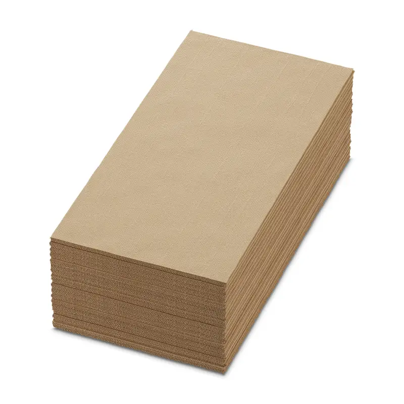 Servett Bio D-soft 40x40cm Brun 6 x 60 st från Duni | #210419 | Servetter