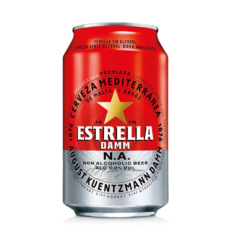 Ljus Lager Alkoholfri 24 x 33 cl från Estrella Damm | #2124921 | Öl