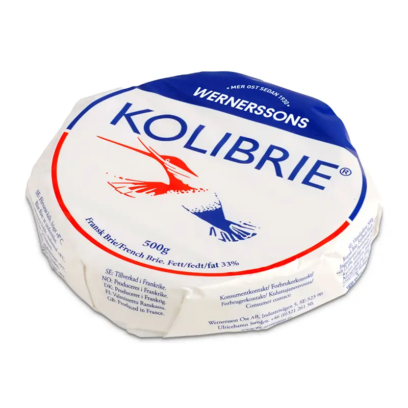 Brie 6 x 500 g från Kolibrie | #22122 | Ost