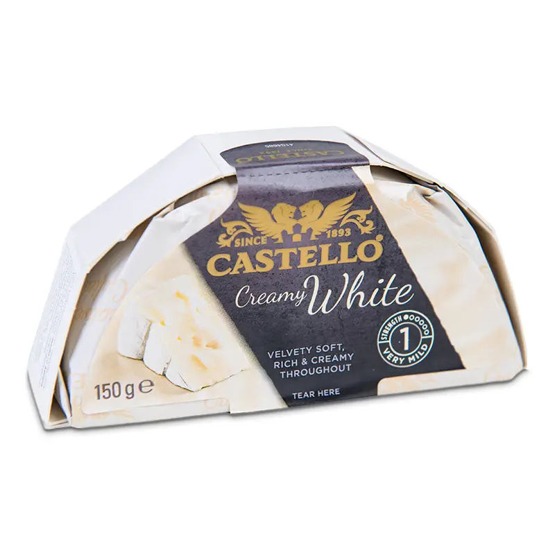 White Vitmögelost 39% 6 x 150 g från Castello | #22159 | Ost