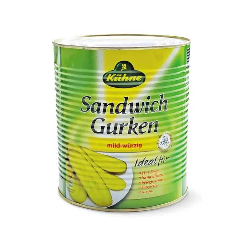 Smörgåsgurka 2900 g från Kühne | #224110 | Grönsakskonserv