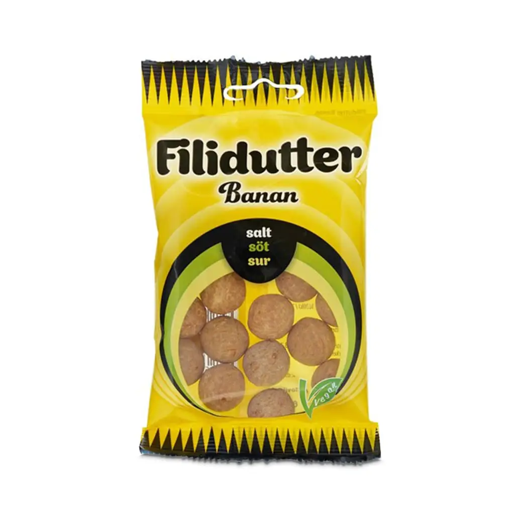 Filidutter Original Banan 20 x 65 g från Konfekta | #229245 | Godis