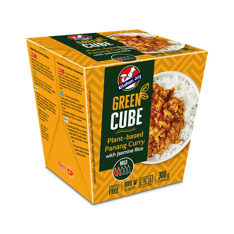 Green Cube Panang 6 x 350 g från Kitchen Joy | #23096639 | Färdiglagade måltider