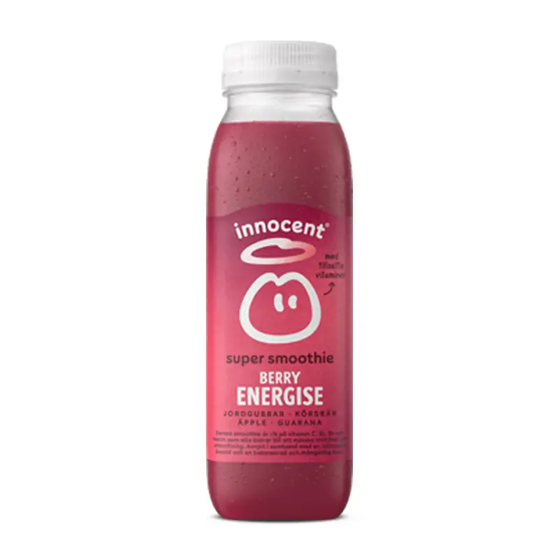 Smoothie Berry Energise 8 x 30 cl från innocent | #232814 | Smoothie