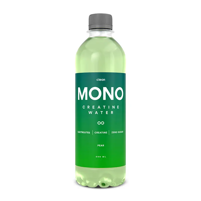MONO Creatine Water Pear 12 x 50 cl från Clean Drink | #23304 | Funktionsdryck