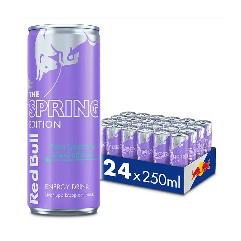 Liliac Edition 24 x 25 cl från Red Bull | #249225 | Energidrycker