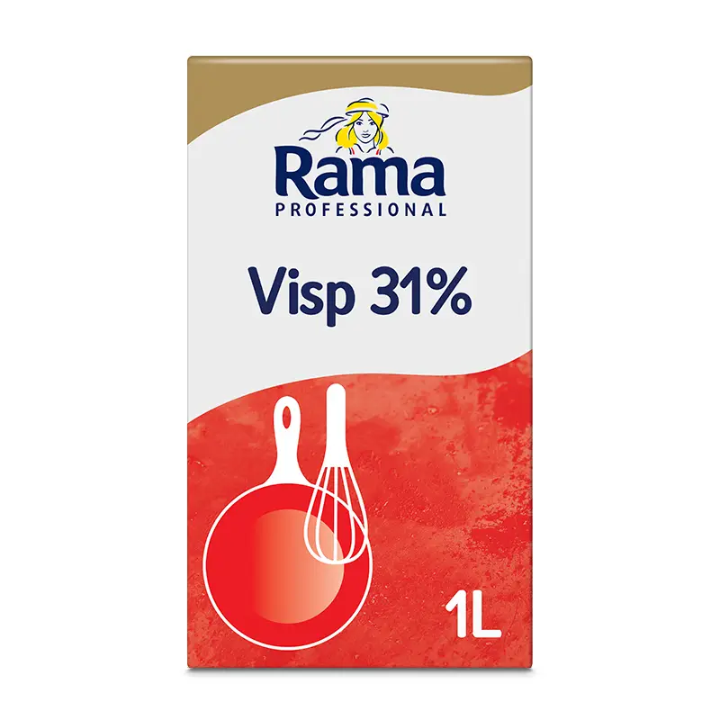 Professional Visp 31%, Låglaktos 8 x 1 l från Rama | #247598 | Grädde