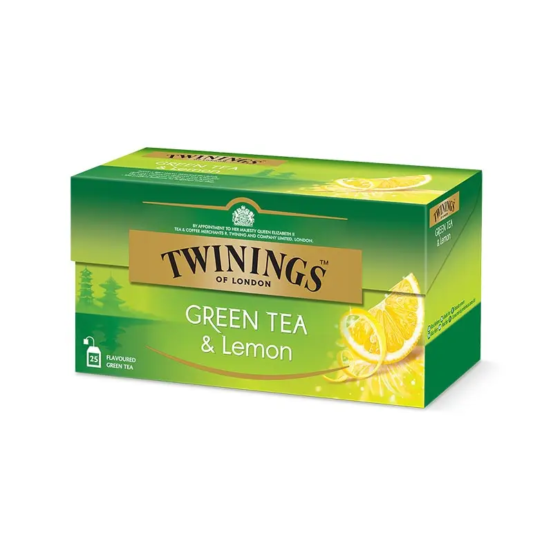 Grönt Te & Citron 25-p 12 x 25 st från Twinings | #249275 | Te