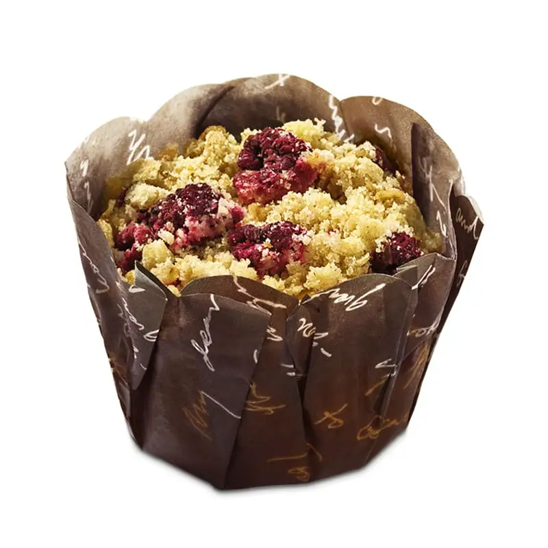 Muffins Hallonpaj 24 x 110 g från Gray's Bakery | #2592 | Muffins