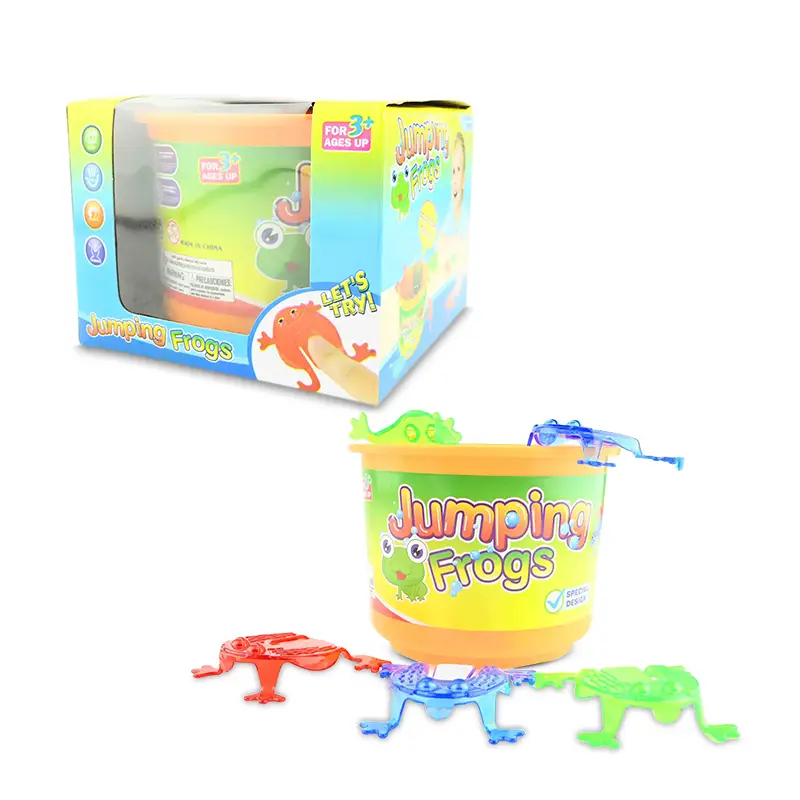 Spel Hoppande Grodor 12 x 1 st från Robetoy | #26304 | Spel