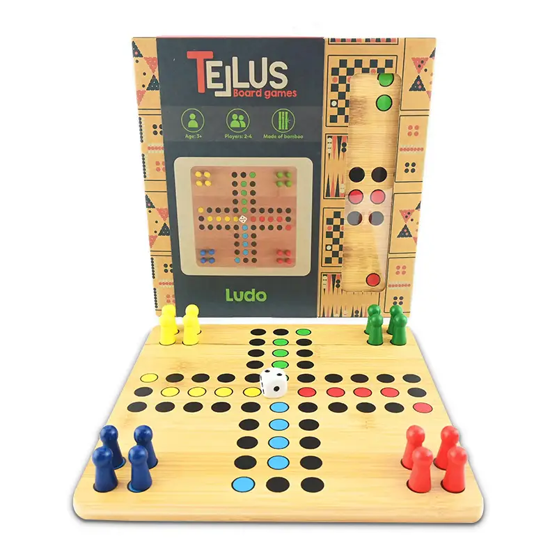 Ludo 6 x 1 st från Robetoy | #26321 | Spel