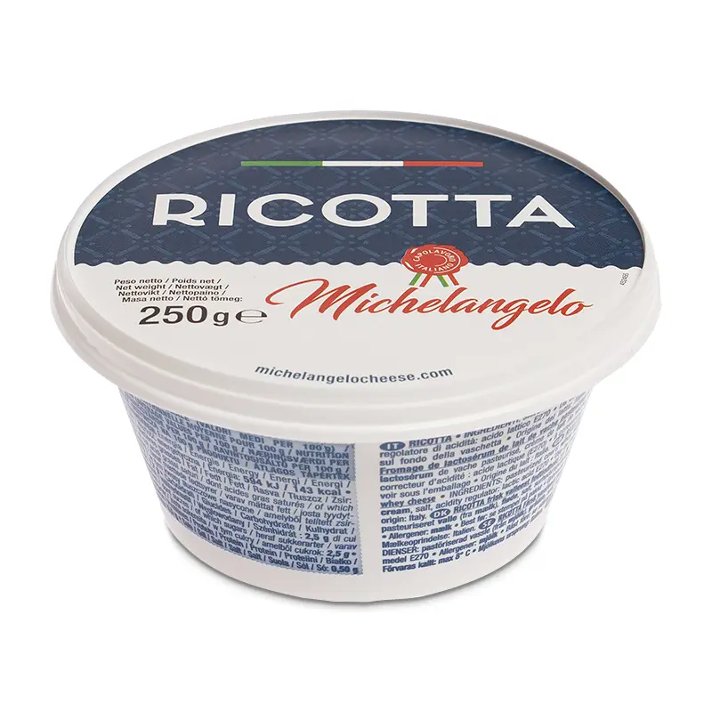 Ricotta 6 x 250 g från Michelangelo | #26432 | Ost