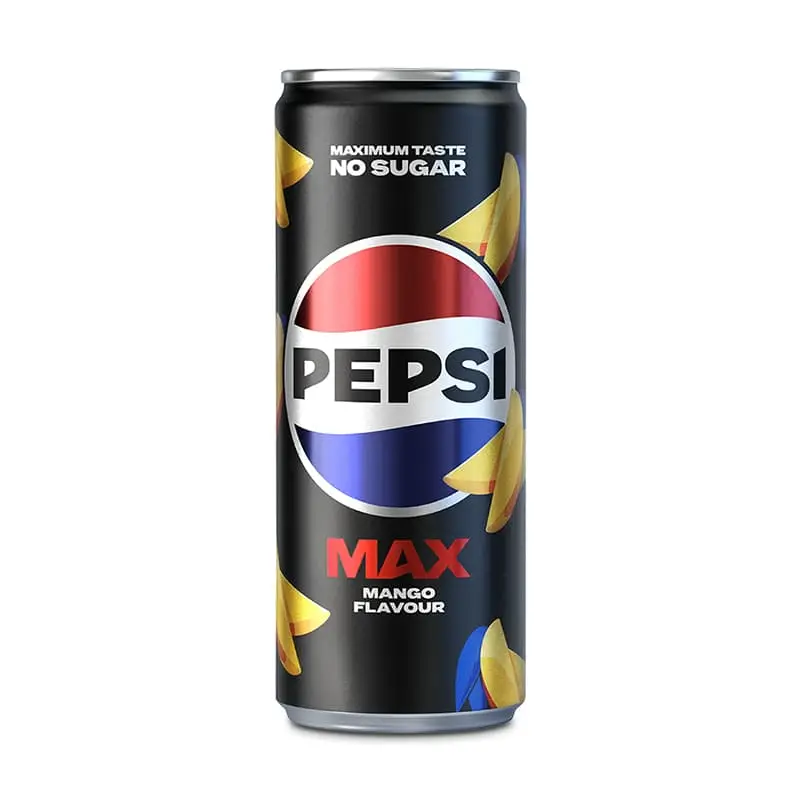 Pepsi Max Mango Burk 20 x 33 cl från Pepsi | #26574 | Läsk & Soda
