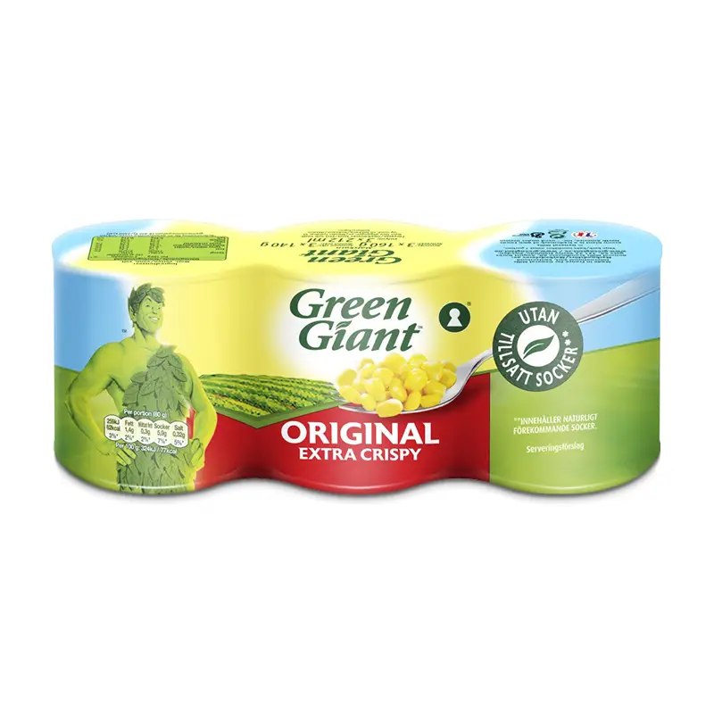 Majs Original Extra Crispy 3-pack 8 x 3 st från Green Giant | #271204 | Grönsakskonserv