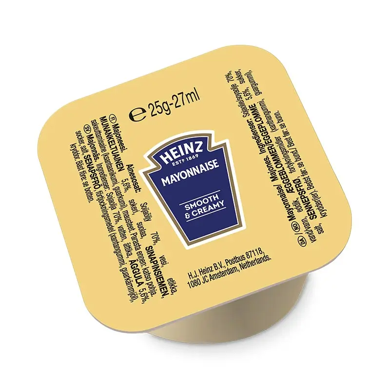 Majonnäs Dip Pots 100 x 25 g från Heinz | #279033 | Majonnäs