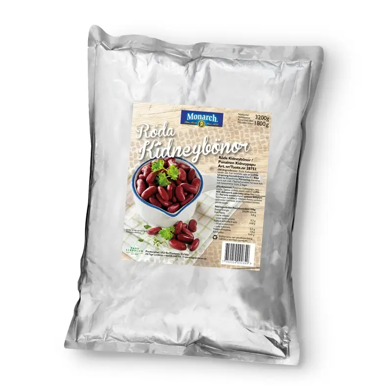 Röda Kidneybönor 5 x 3.2 kg från Monarch | #28752 | Bönor