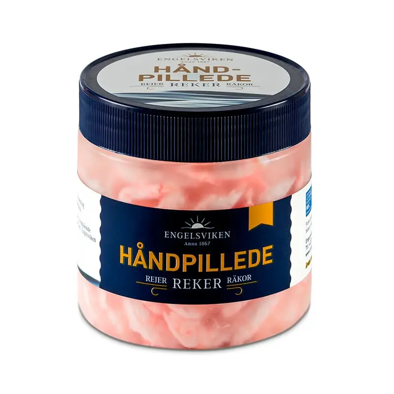 Handskalade Räkor 6 x 200 g från Engelsviken | #10319 | Skaldjur