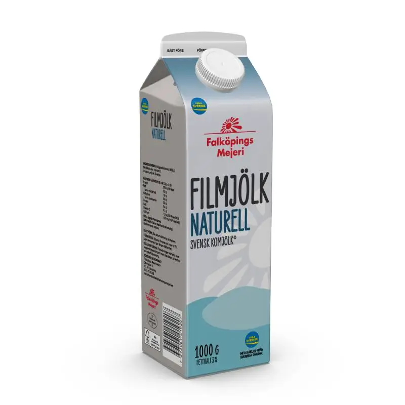 Filmjölk 3% 1 kg från Falköpings Mejeri | #1920 | Filmjölk