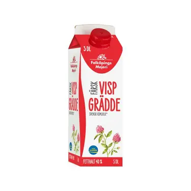 Vispgrädde Färsk 40%