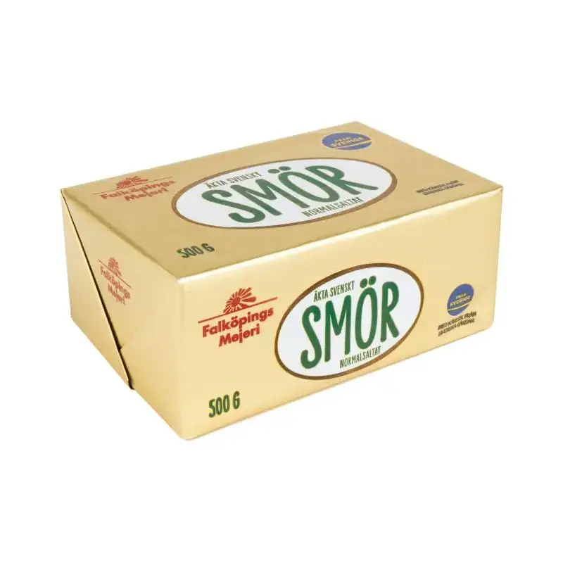 Smör Normalsaltat 100 x 500 g från Falköpings Mejeri | #2240 5BACK | Smör
