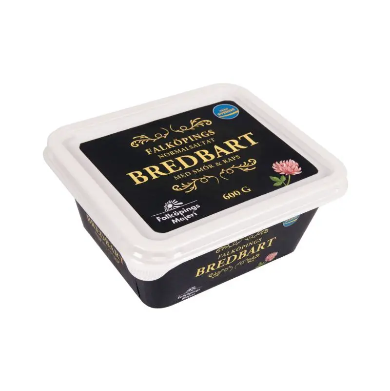 Bredbart Normalsaltat 12 x 600 g från Falköpings Mejeri | #2236 | Smör