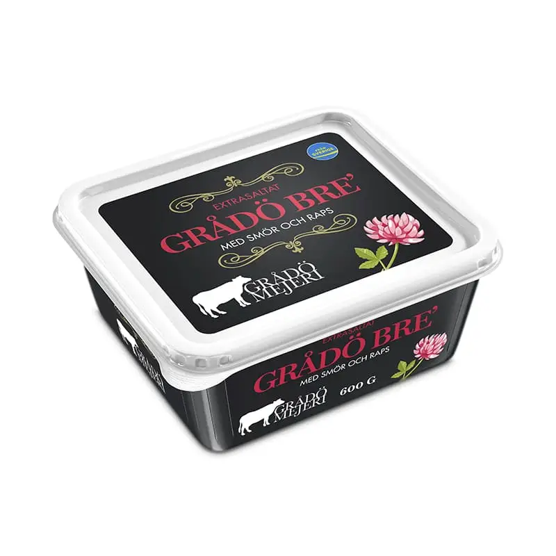 Grådö Bre` Extrasaltat 12 x 600 g från Falköpings Mejeri | #2235 | Smör