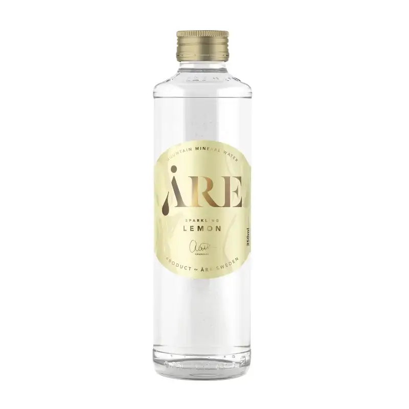 Sparkling Citrus GLAS 18 x 35 cl från Åre Water | #3007 | Vatten
