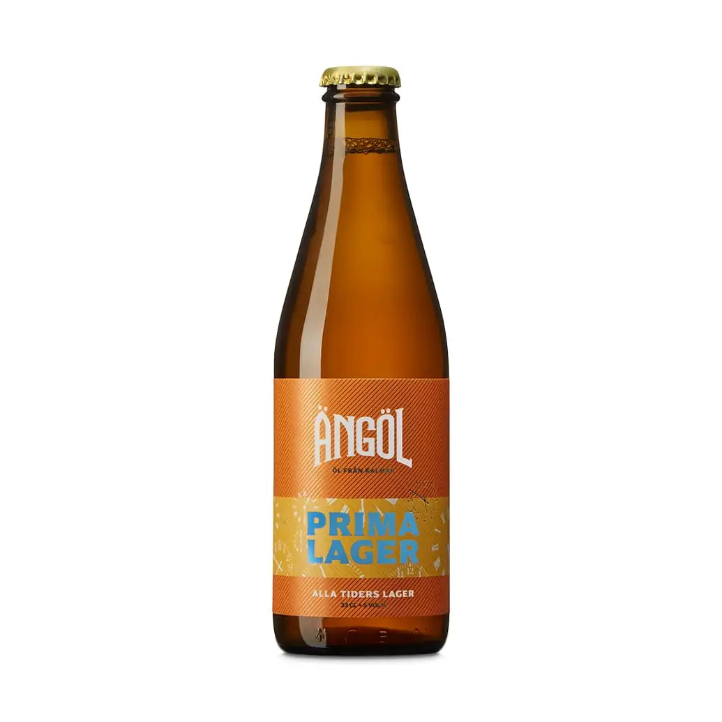 Prima Lager 5% 24 x 33 cl från Ängöl | #K1 | Öl